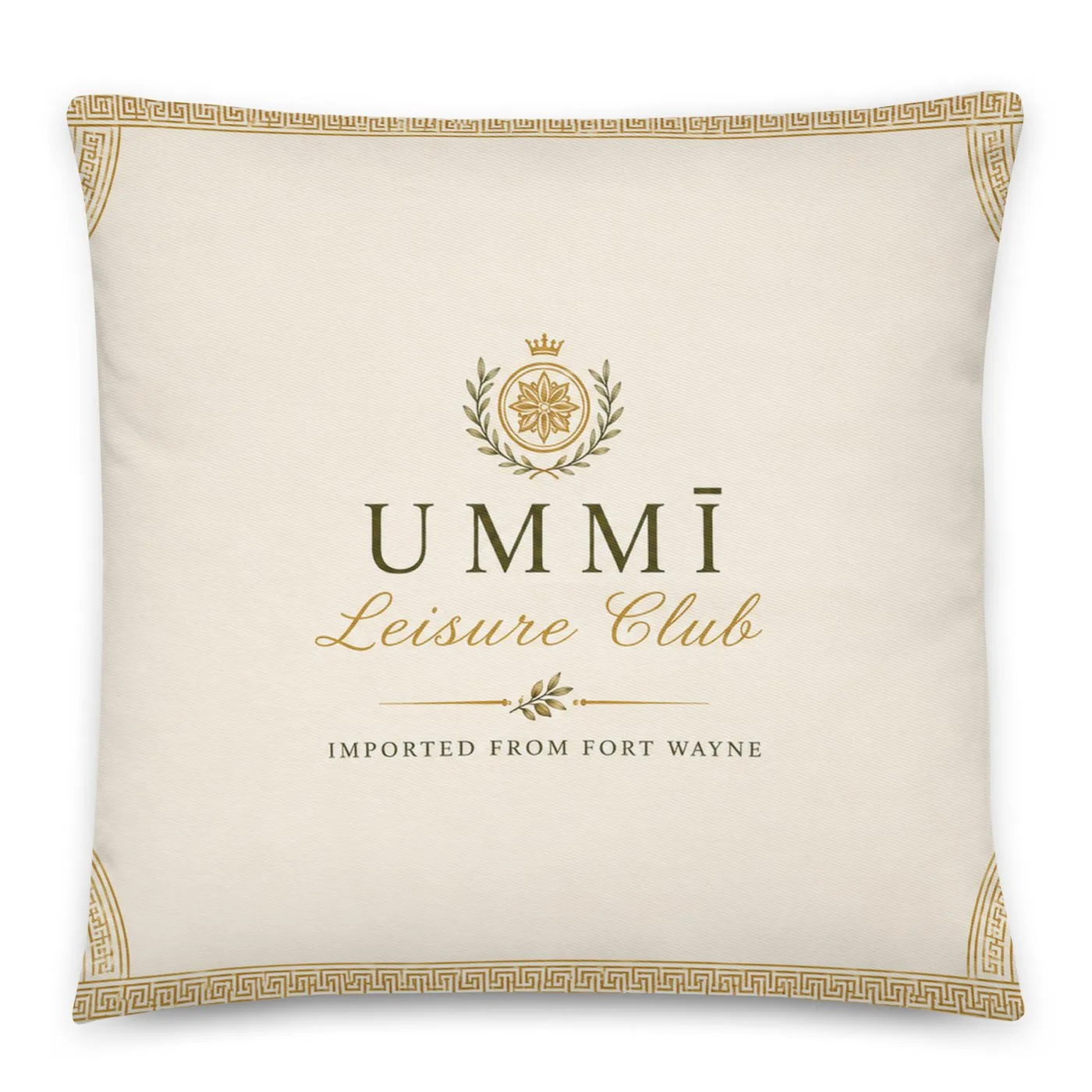 UMMĪ Leisure Club Pillow mockup 4