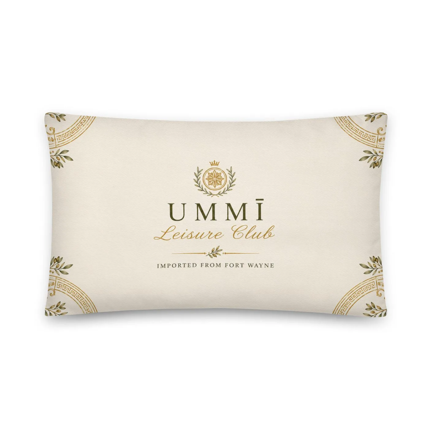 UMMĪ Leisure Club Pillow mockup 5