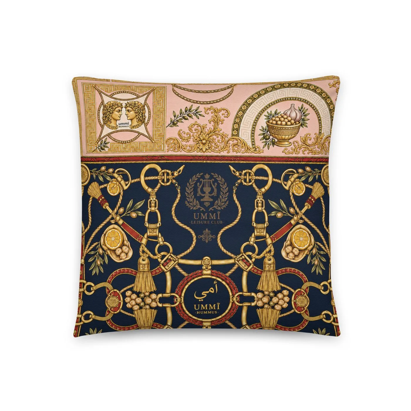 UMMĪ Leisure Club Pillow mockup 6