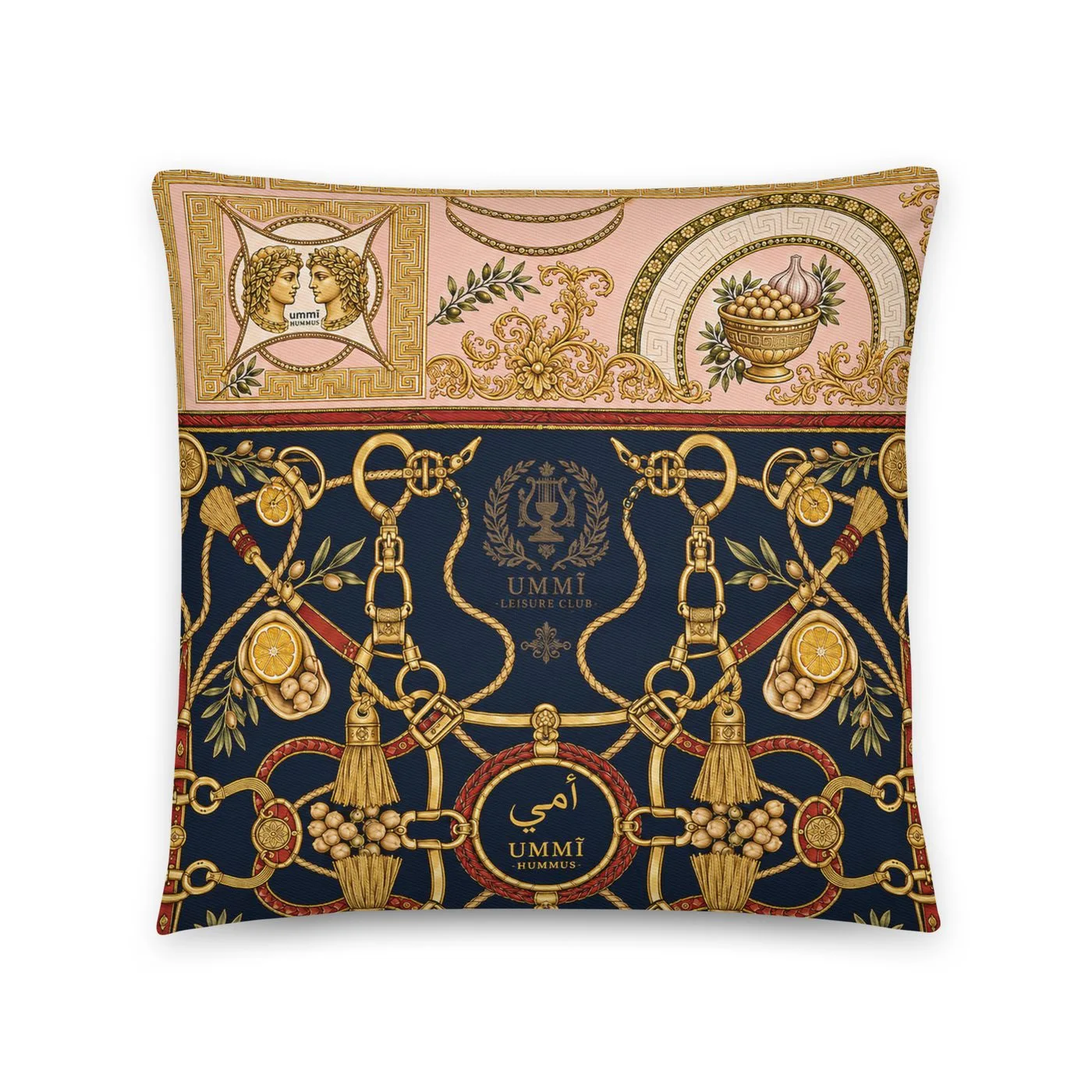 UMMĪ Leisure Club Pillow mockup 8