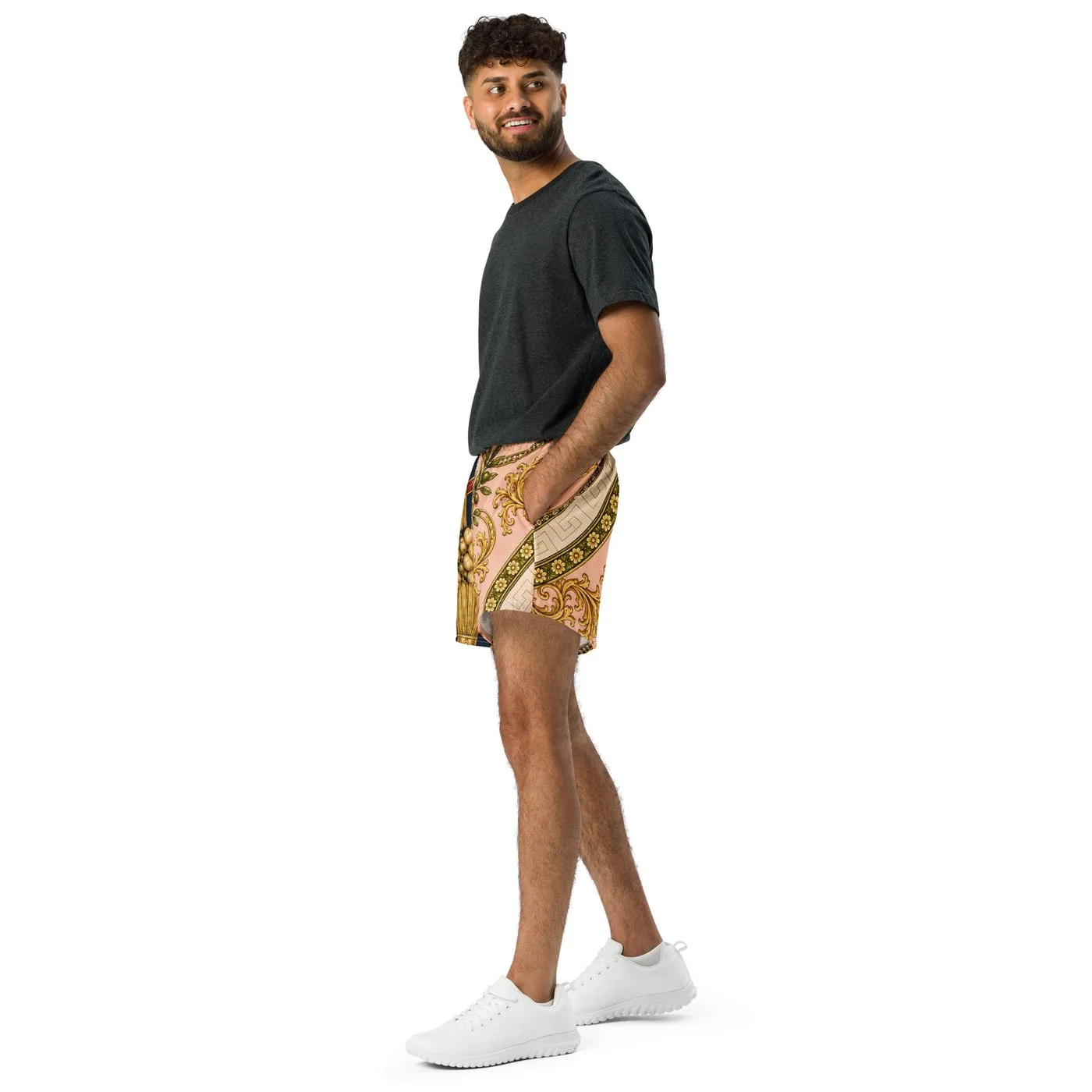 UMMĪ Split Souk Athletic Shorts mockup 3