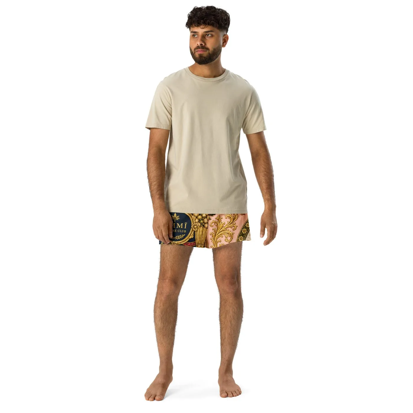 UMMĪ Split Souk Athletic Shorts mockup 6