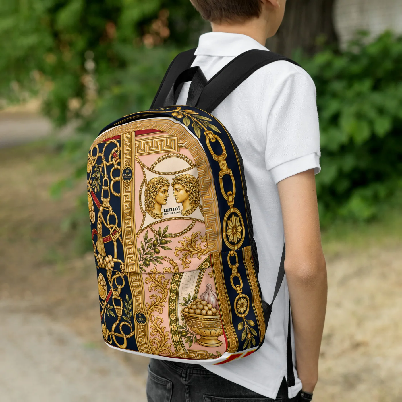 UMMĪ Split Souk Backpack mockup 7