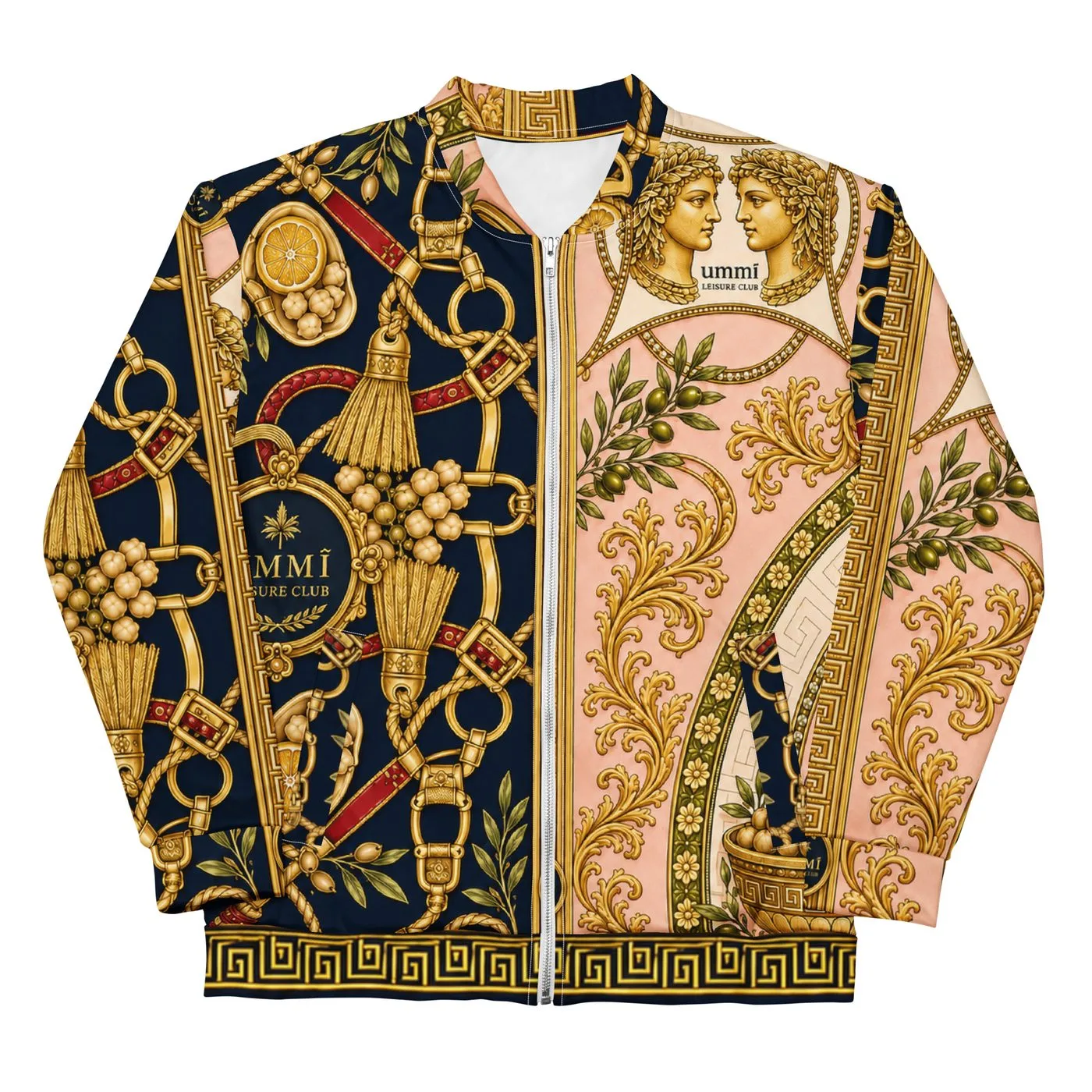 UMMĪ Split Souk Bomber Jacket mockup 1