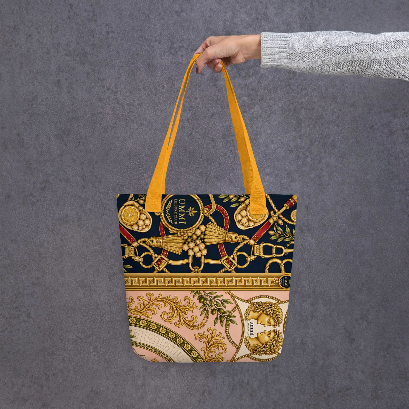UMMĪ Split Souk Tote mockup 3