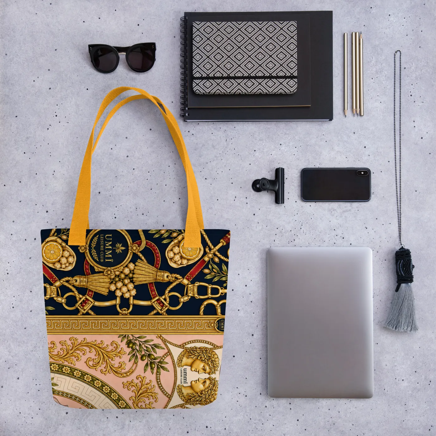 UMMĪ Split Souk Tote mockup 4