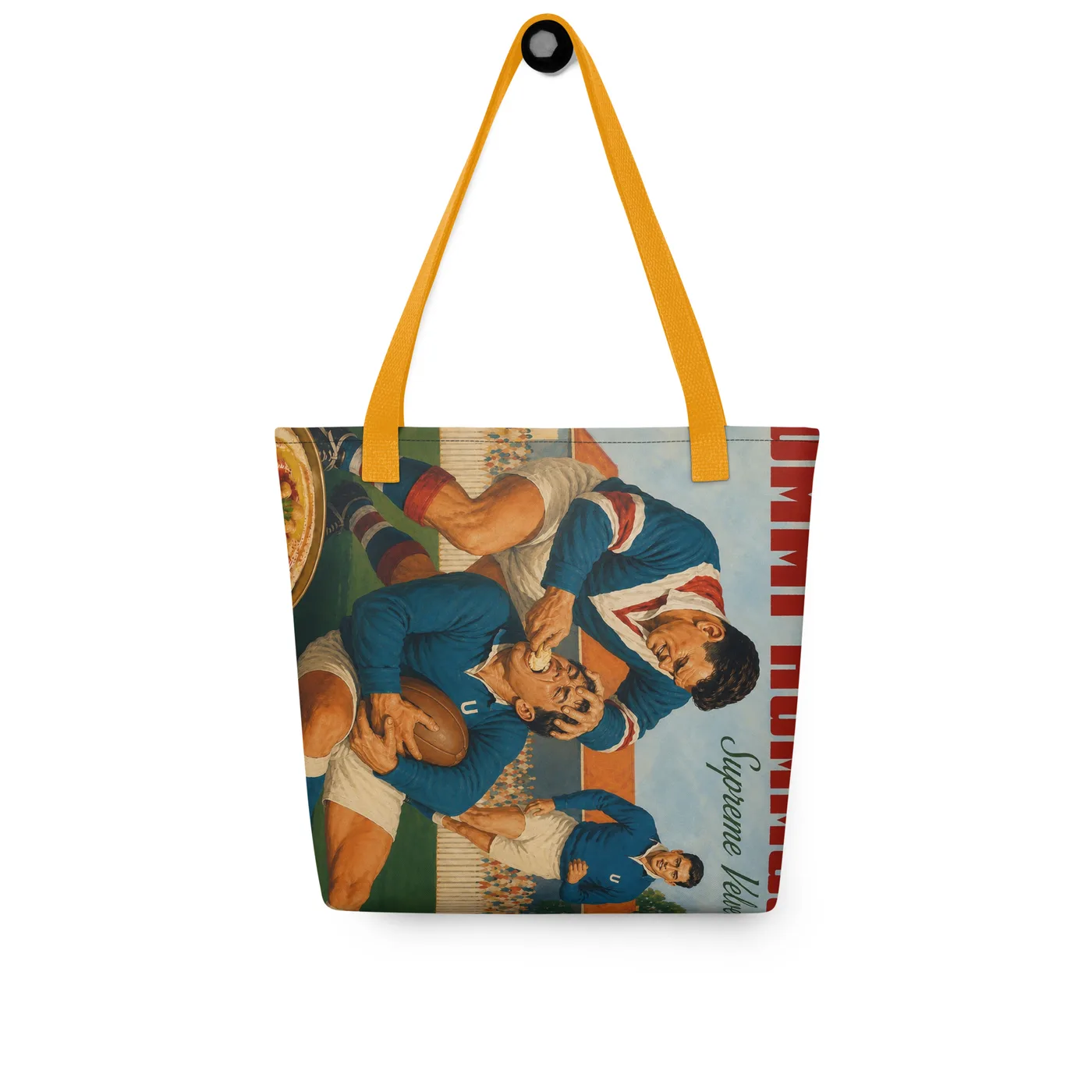 UMMĪ Supreme Velvet Hummus Tote mockup 2