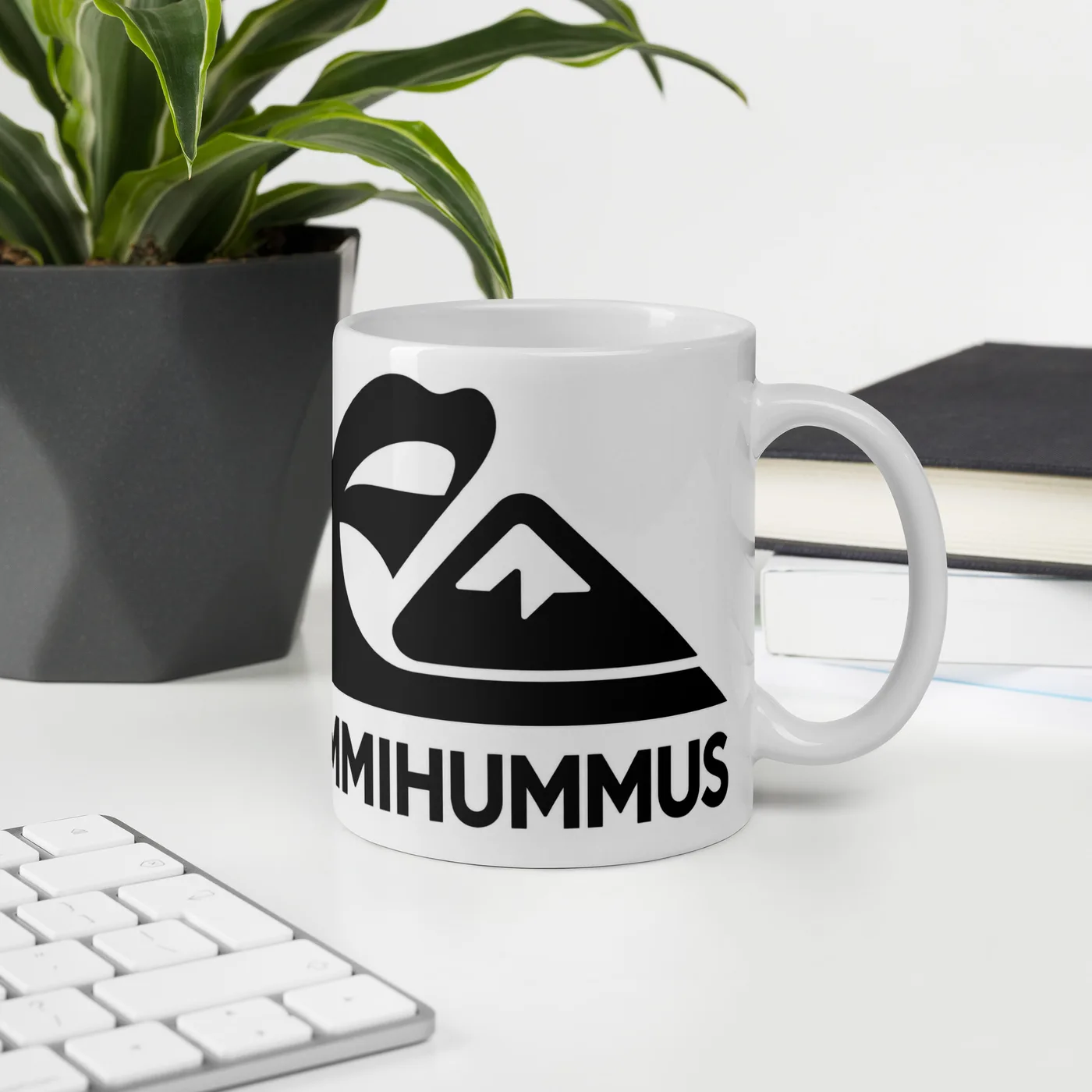 Wake and Bake Hummus Mug mockup 4
